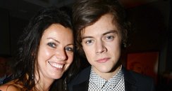Harry Styles and his mum at BRIT 2013 after party