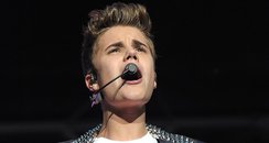 Justin Bieber on tour in the UK