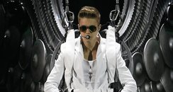 Justin Bieber on tour in the UK