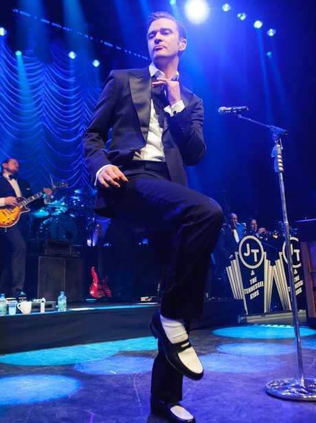 Justin Timberlake Shows Off His Moves At The Forum For One-Off