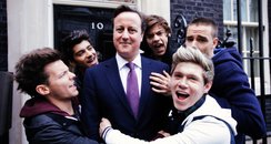One Direction and David Cameron