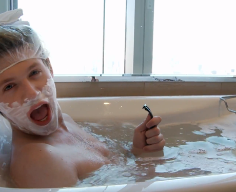 One Way Or Another Video One Direction Niall In Bath