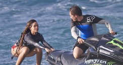 Rihanna Jet Skiing in Hawaii