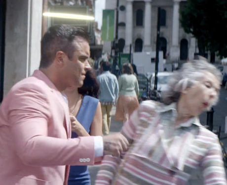 robbie hits old woman