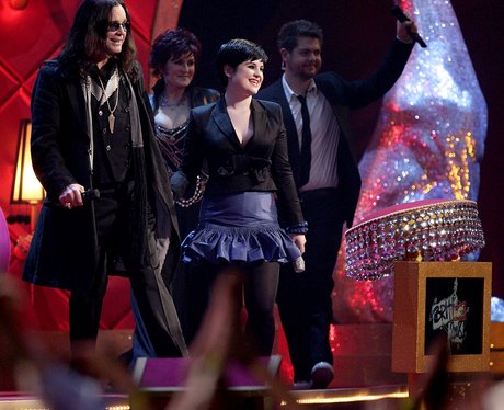 Sharon Osbournce hosts 2008 Brit Awards