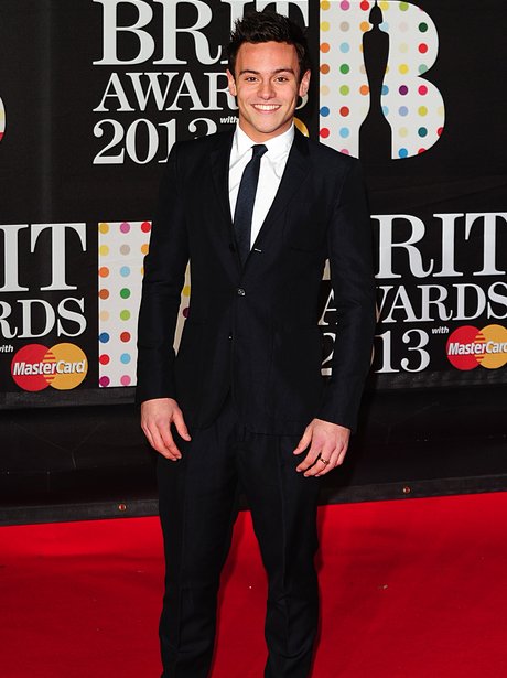 Tom Dalet at the BRIT Awards 2013
