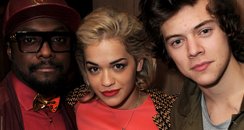 Will.i.am, Rita Ora and Harry Styles