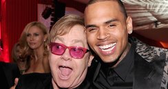 Chris Brown and Elton John