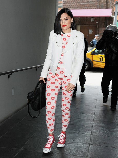 Jessie J heads to the studio