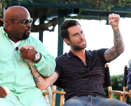adam levine with cee lo green