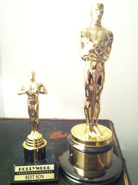 Adele's Oscar award for son