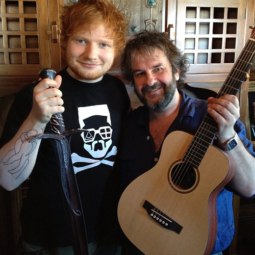 rek Rubriek visie Ed Sheeran: "I Nearly Stabbed Taylor Swift With A Lord Of The Rings Sword"  - Capital
