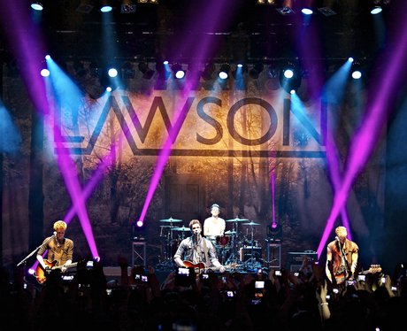 Lawson perform on their tour