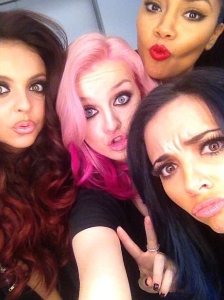 Little Mix show off their new hair