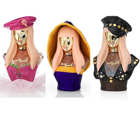 Nicki Minaj unveils perfume covers