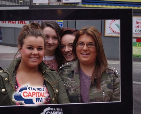 1D fans in Cardiff