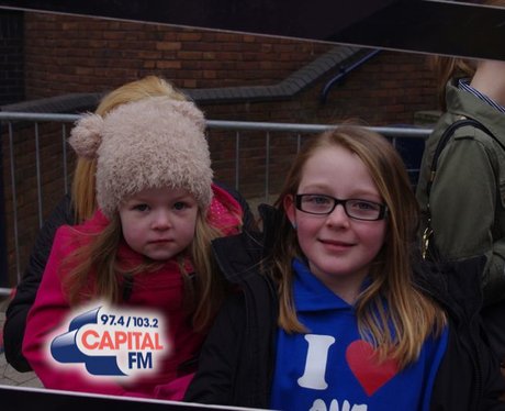 1D fans in Cardiff