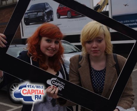 1D fans in Cardiff