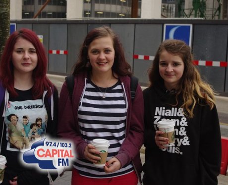 1D fans in Cardiff