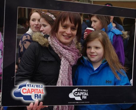 1D fans in Cardiff