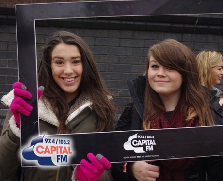 1D fans in Cardiff