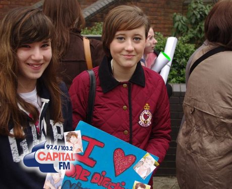 1D fans in Cardiff