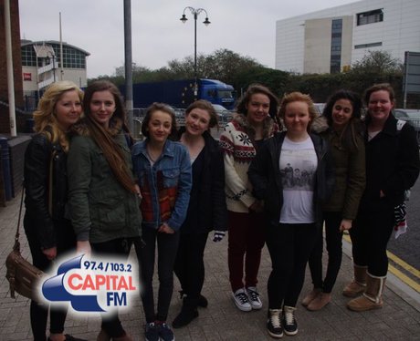 1D fans in Cardiff