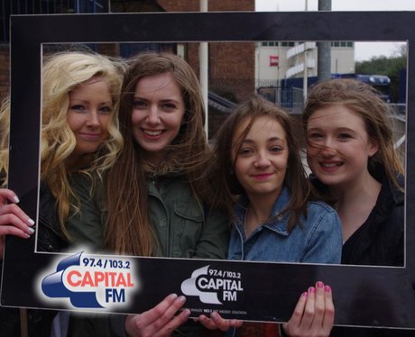 1D fans in Cardiff
