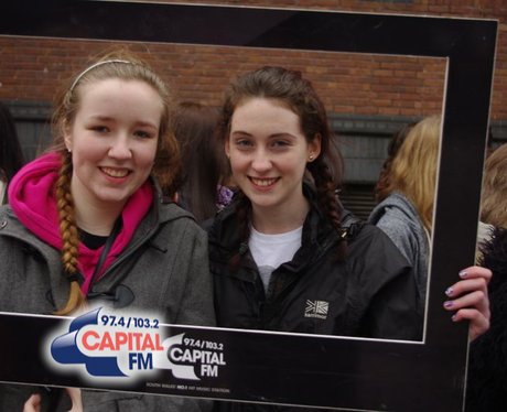 1D fans in Cardiff