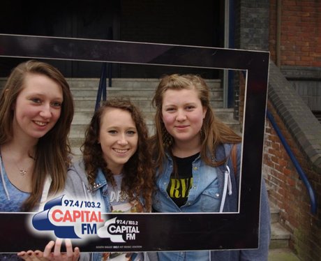 1D fans in Cardiff