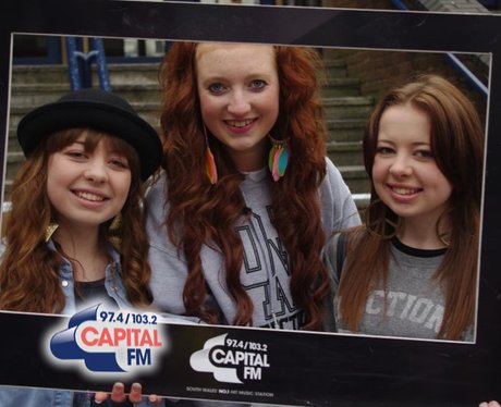 1D fans in Cardiff
