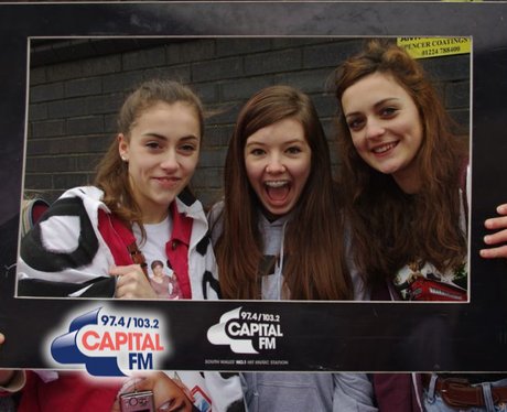 1D fans in Cardiff