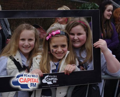 1D fans in Cardiff