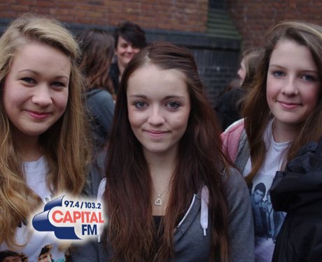 1D fans in Cardiff