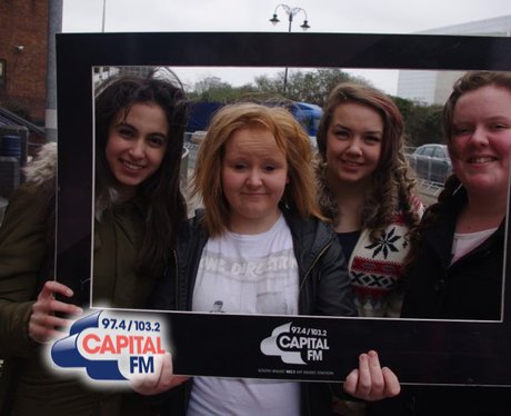 1D fans in Cardiff