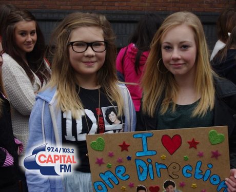 1D fans in Cardiff