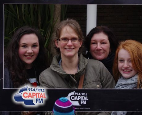 1D fans in Cardiff
