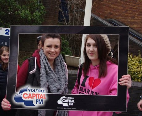 1D fans in Cardiff
