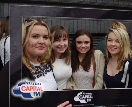 1D fans in Cardiff