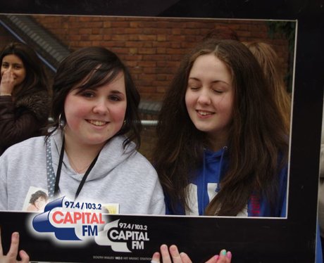 1D fans in Cardiff