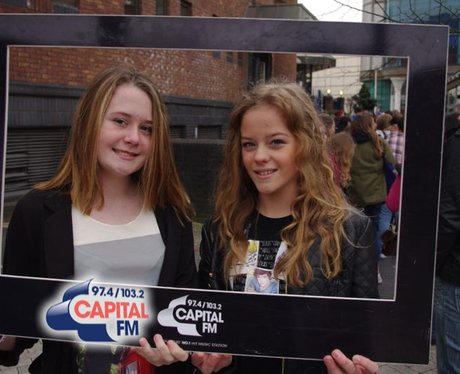 1D fans in Cardiff