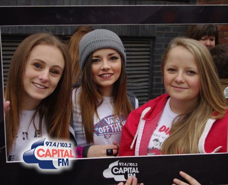 1D fans in Cardiff