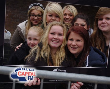 1D fans in Cardiff