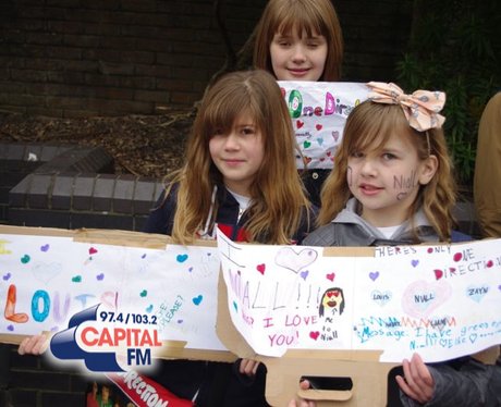 1D fans in Cardiff