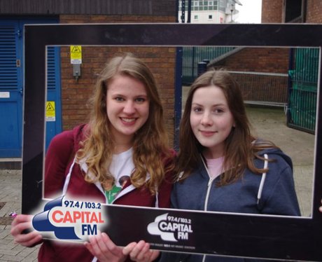 1D fans in Cardiff