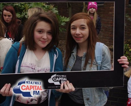 1D fans in Cardiff