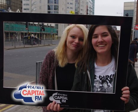 1D fans in Cardiff