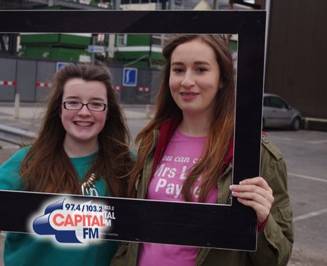1D fans in Cardiff