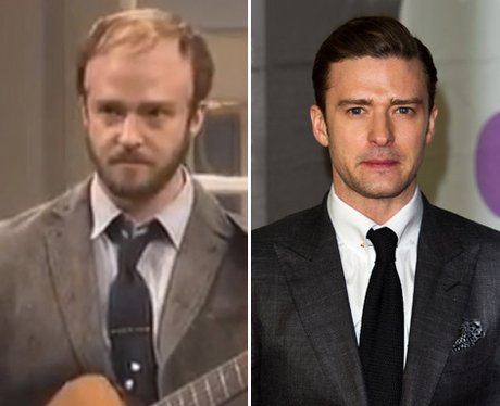 Justin Timberlake dressed as Bon iver
