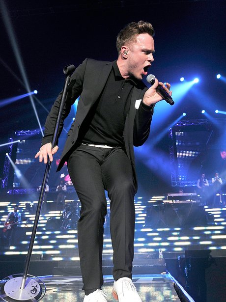 Olly Murs performs on stage